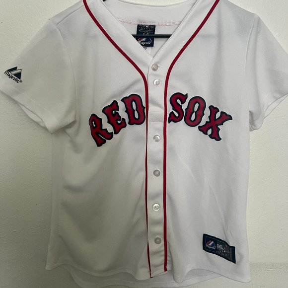 Boston Red Sox MLB Majestic Baseball Jersey Youth M - Picture 3 of 7